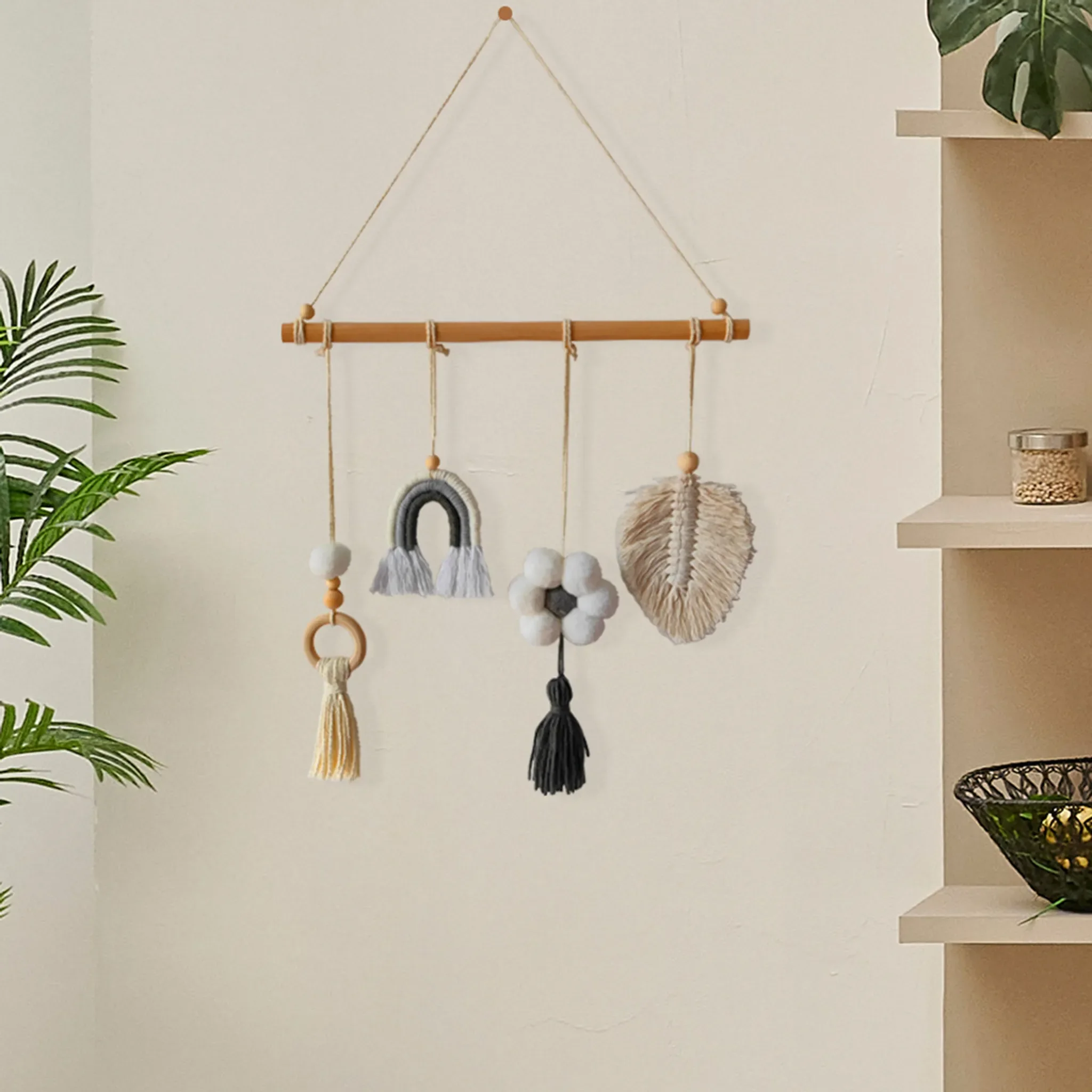 Wattepads-Spender aus Acryl mit Bambusdeckel – Orion